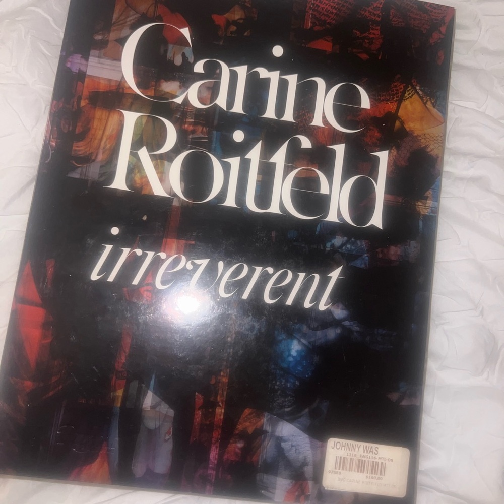 Johnny Was Carine Roitfeld Irreverent Book - Multicolor Cover